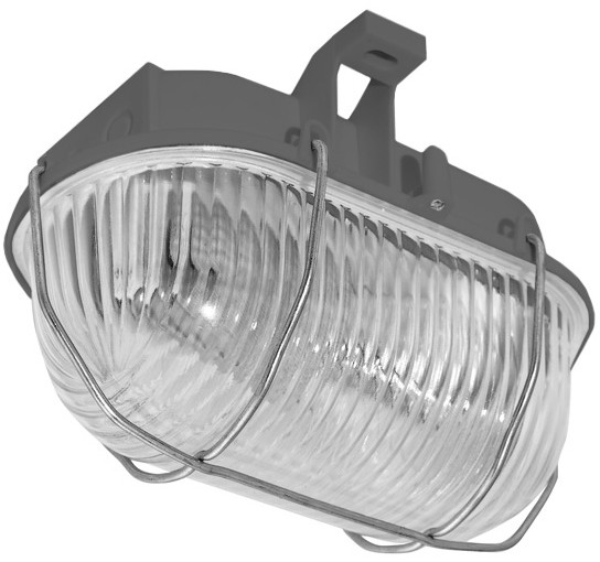 Panlux Plafon zewnętrzny 1xE27/60W/230V szary