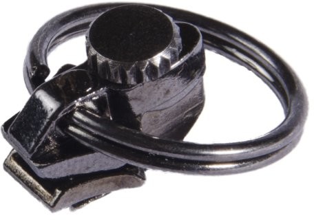 FixnZip Zapasowy zamek błyskawiczny czarny z niklu, do prac szycia, mały