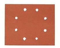DeWalt papier szlifierski 115x115mm na rzep, 8 otworów, granulacja 40, [DT3030] DT3030-QZ