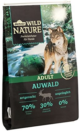 Dehner Wild Nature sucha karma dla psów Adult, Auwald, 4 kg 1419639