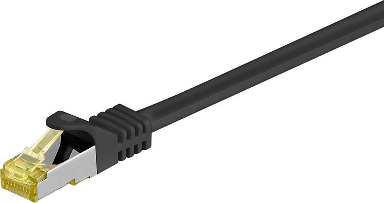 MicroConnect RJ-45/RJ-45 kat.7 S/FTP Czarny 20m SFTP720S