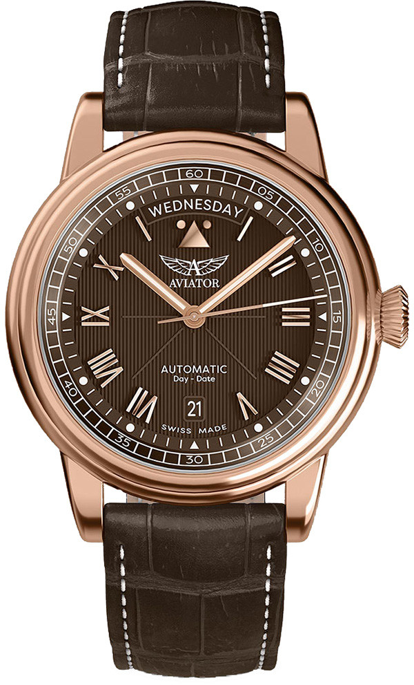 Aviator Zegarek V.3.35.2.280.4 DAY-DATE LIMITED EDITION -