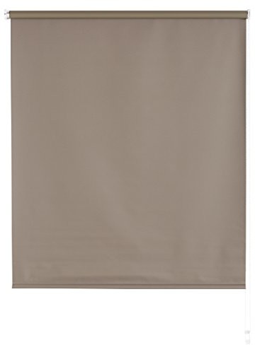 Blindecor blindecor B100 roleta zaciemniająca, jednokolorowa, szarobrązowy, 120 x 175 cm 120120420