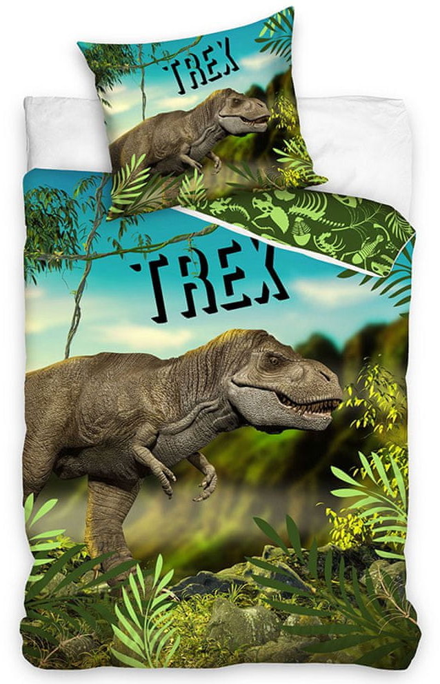Tip Trade pościel dziecięca T Rex w prehistorycznym lesie # z wartością produktów powyżej 89zł!
