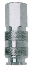 Mecafer Mecafer 156424 szybkozłączka, metal, uniwersalny, 1/4 cala, typ F 156424