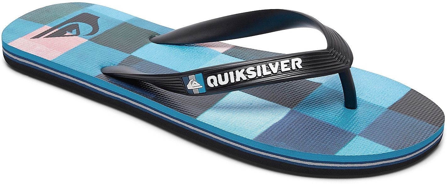 Quiksilver japonki ęce MOLOKAI RESIN CHECK Y Black/Blue/Red XKBR