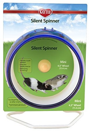 Beeztees Interpet 861412 Superpet Silent Spinner flüsterleises Laufrad, mini, 4.5 Zoll (Farblich sortiert)