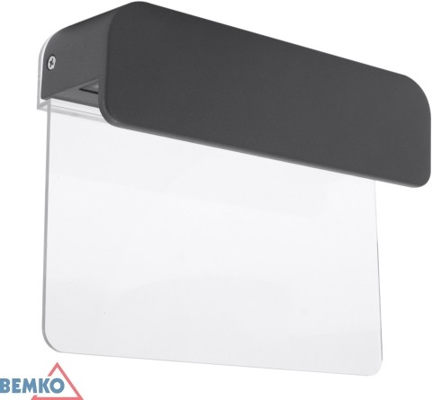 Bemko Oprawa-elewacyjna-VALANT-11w-3000k-880lm-ip65-200x157mm-numer-grafit C25-EL1-N-011GR-3K