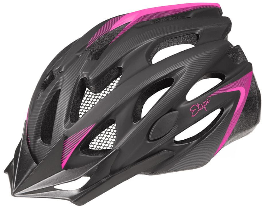 Etape Venus Czarny/Różowy Mat L/XL