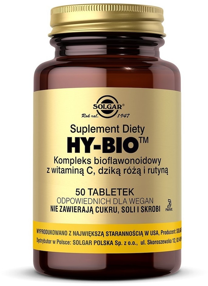 Solgar HY-BIO 50 tabletek