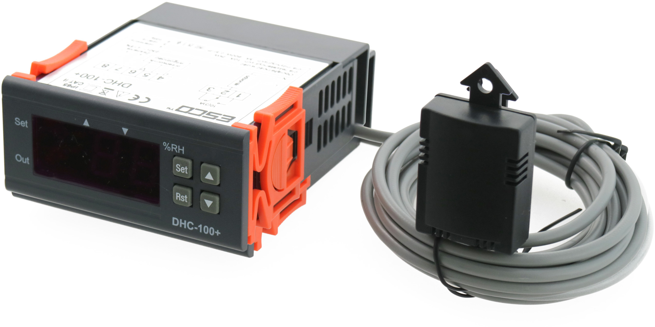 Higrostat Regulator Wilgotności Miernik Czujnik