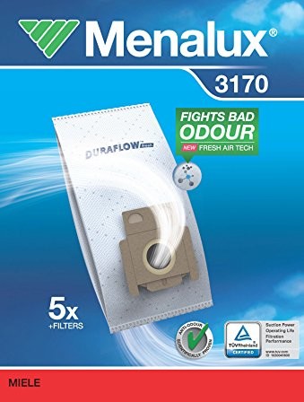 Menalux Duraflow 3170 5x worki do odkurzacza Miele 3170