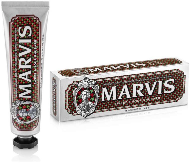 Marvis Fluoride Toothpaste Sweet & Sour Rhubarb 75ml 91891-uniw