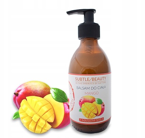 Mango Naturalny Balsam do ciała - Szkło ZeroWaste