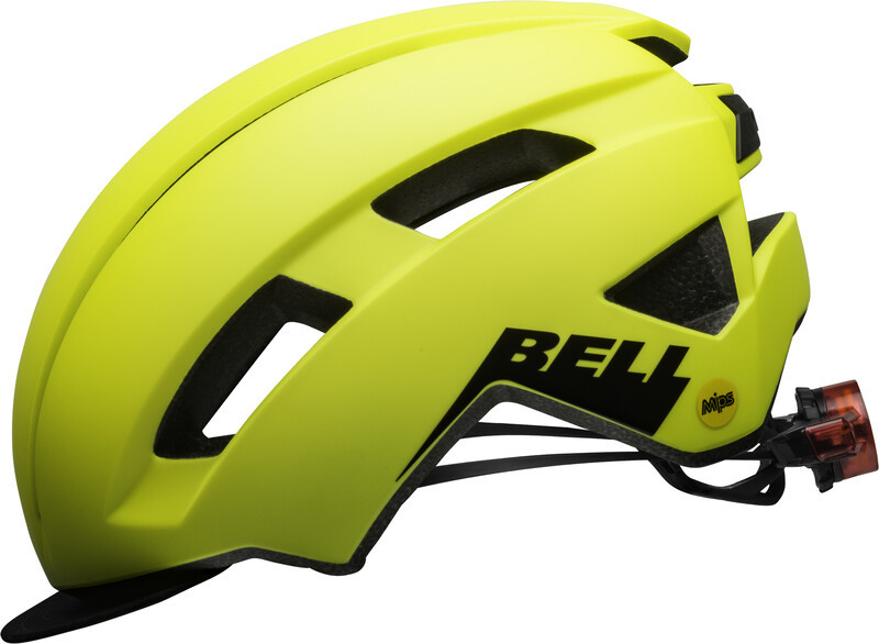 Bell Daily LED MIPS Kask, matte hi-viz One Size | 54-61cm 2021 Kaski miejskie i trekkingowe 210223-005