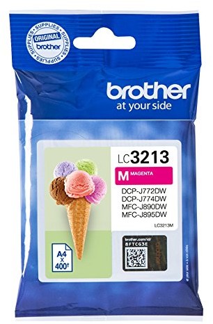 Brother lc3213 m Magenta oryginalne wkłady atramentowe Pack of 1 LC3213M