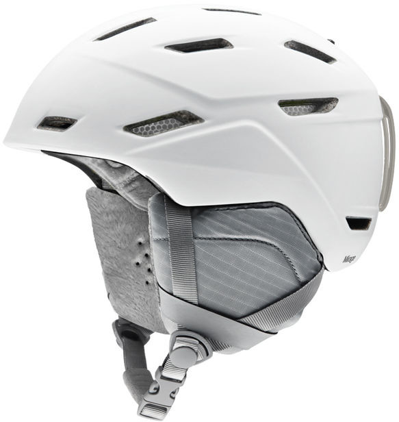 Smith MIRAGE MATTE WHITE kask snowboardowy - 51-55 90061004