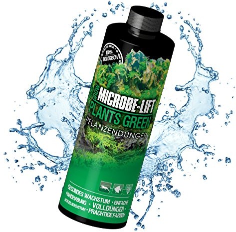 MICROBE-LIFT microbe Lift Plants Green  nawóz (wysokiej jakości roślina do wszystkich rodzajów roślin wodnych w każdym perły słodkowodne Aquarium, 100% fosforan biologicznie, zapewnia pełne przepychu, zdrowe i moc