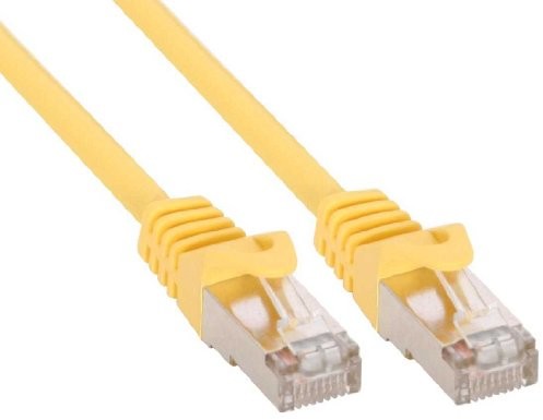 InLine 72515y SF/UTP Patch cable (15 m) Żółty 72515Y