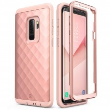 Supcase Etui Clayco Hera NoSP Galaxy S9 Plus, różowe 752454325016