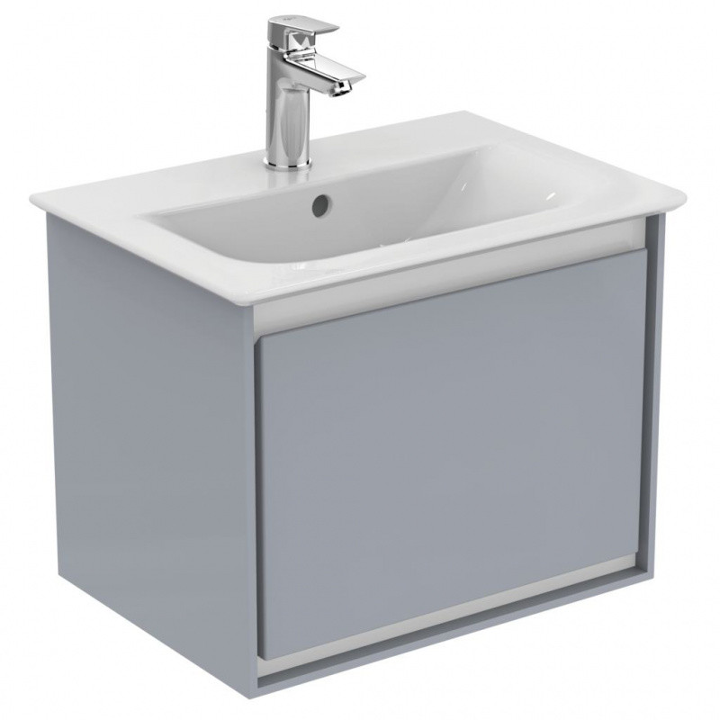 Ideal Standard Connect Air Szafka pod umywalkę 50x36x40 cm jasnoszara/biała mat E0817EQ