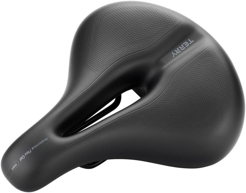Terry Terry Anatomica Flex Gel Siodełko Mężczyźni, black 2020 Siodełka miejskie i komfortowe