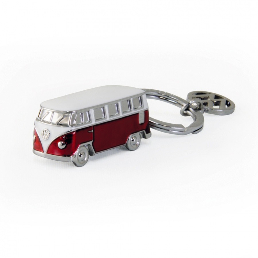 BRISA Brelok 3D 5x2x2 cm  VW BUS czerwony BR-BUKH31