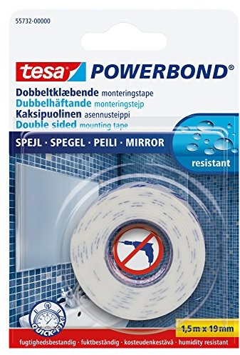 TESA taśmy klejącej lustro, dwustronne, 19 MM X 1,5 m