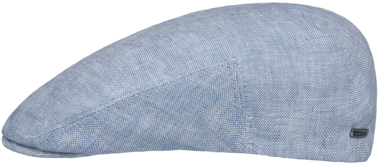 Płaski Kaszkiet Just Linen by Stetson, jasnoniebieski, 59 cm
