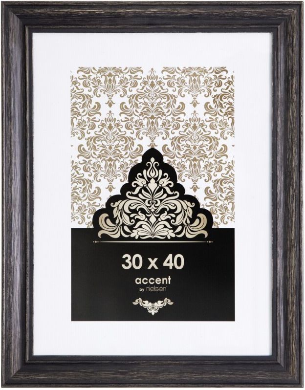 Nielsen Design Ramka Design Accent Vintage 30x40 Czarna 3231003