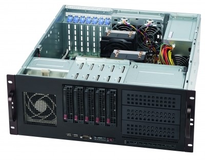 Supermicro Obudowa serwerowa Geh SM SC842XTQ-R606B black 4HE - CSE-842XTQ-R606B