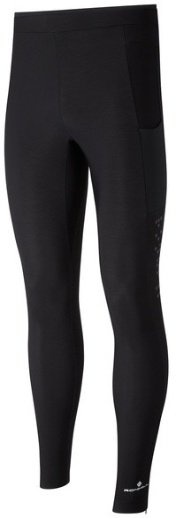 RONHILL RONHILL Legginsy biegowe męskie TECH WINTER TIGHT czarne