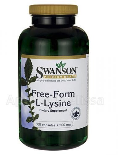 SWANSON Health Products L-Lizyna 500 mg 300 kaps