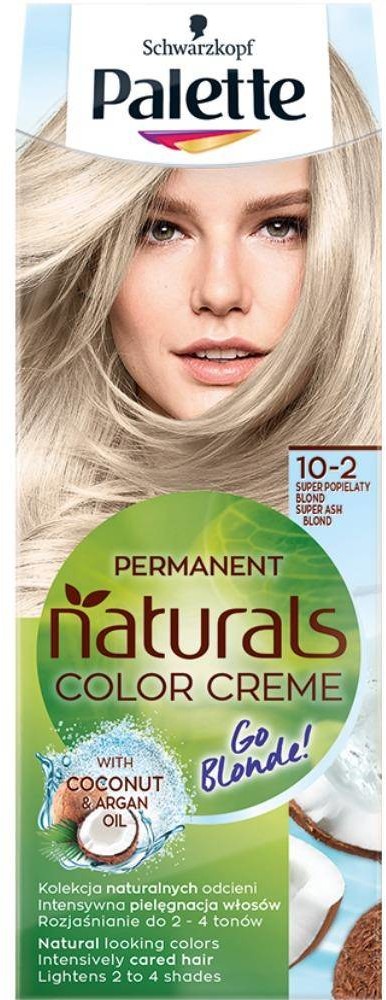 Schwarzkopf Permanent Naturals Color Creme Go Blonde 219/ 10-2 Super Popielaty Blond 107302-uniw