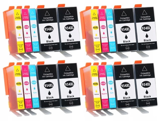 Zestaw 20x tusz do Hp 934/935XL Cmyk zamienniki