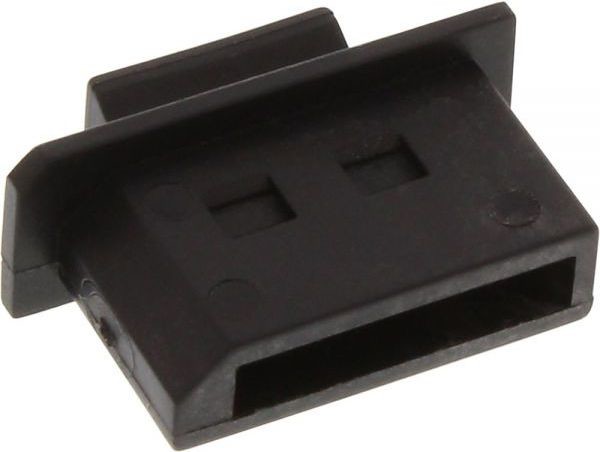 InLine Osłona przeciwkurzowa na gniazdo DisplayPort czarna 50 sztuk 59948H 59948H