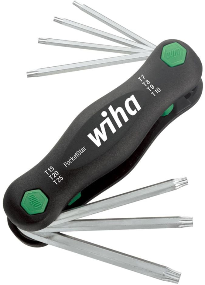 Wiha 7-częściowy zestaw kluczy Torx PocketStar, SB 363 P7 Wiha (23053)