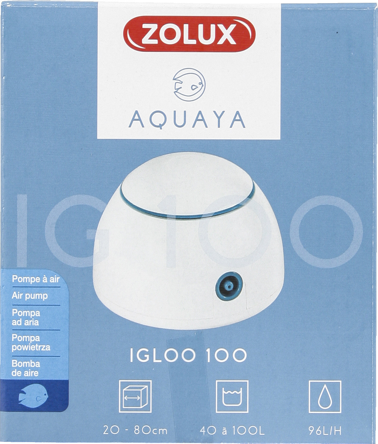 Zolux AQUAYA Igloo 100 kol biały 320750