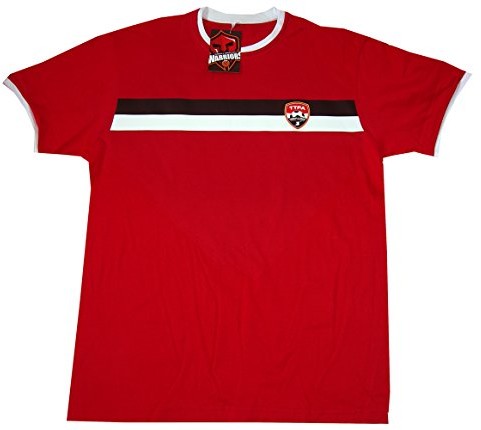 Trinidad and Tobago Official  Men T-Shirt, czerwony, m 5060360367033