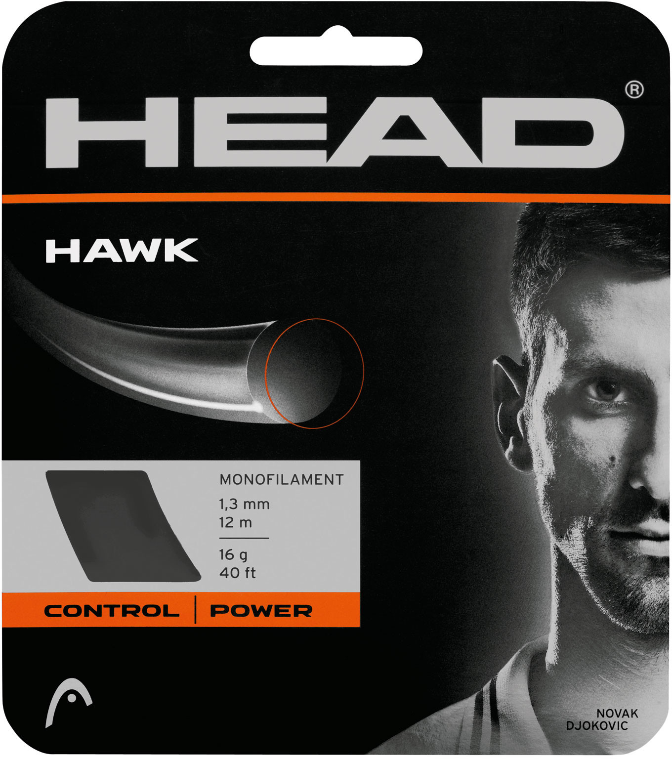 Head Hawk (12 m) - antracyt 281103-AN