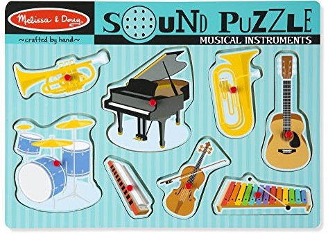 Melissa & Doug Musical Instruments Sound puzzle by Toys & Child