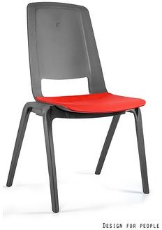Unique Krzesło łączone FILA Czerwony Szary 883CR
