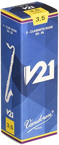 Vandoren CR8235 V21 siła 3,5 stroiki do klarnetu basowego CR8235