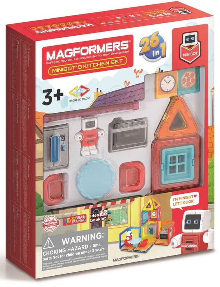 Magformers MINI Robot w kuchni