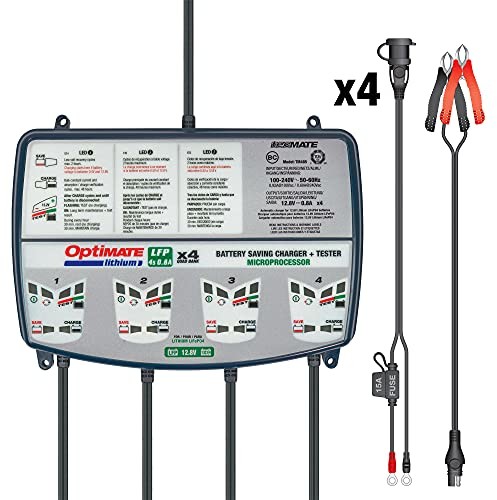 Tecmate TecMate TM485 ładowarka do akumulatorów OptiMate litowa 0,8 A TM-485