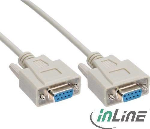 InLine Kabel Szeregowy 9 Pin żeński żeński direct assigned 1.8m 12229U