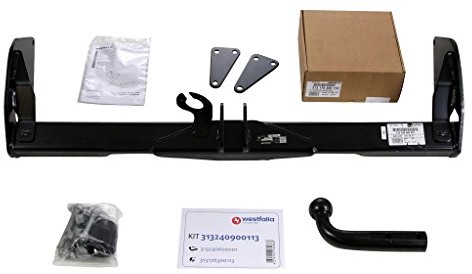 WESTFALIA Automotive Westfalia sztywny hak holowniczy - AHK do Mercedes Vito/Viano/klasa V (BJ 02/2004-04/2014) w zestawie z 13-biegunowym zestawem elektrycznym Westfalia specyficznym dla pojazdu 313240900113