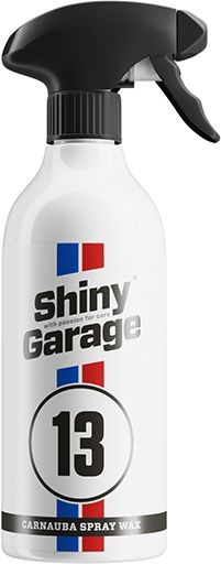 Shiny Garage Carnauba Spray Wax wosk w sprayu na bazie naturalnej Carnauby 500ml Shi000083