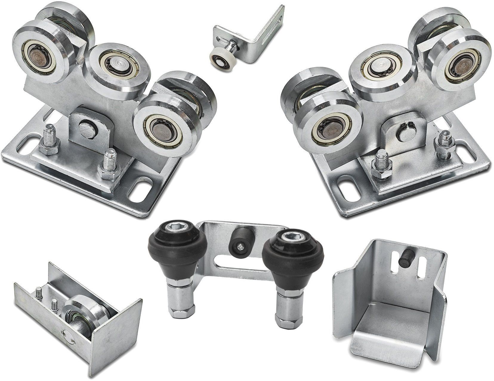 Wózek Wózki Rolki Do Bramy Przesuwnej Zestaw 70x70