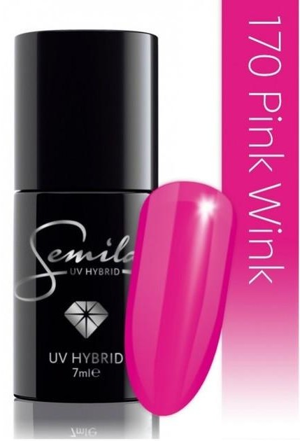 Semilac UV Hybrid lakier hybrydowy 170 Pink Wink 7ml